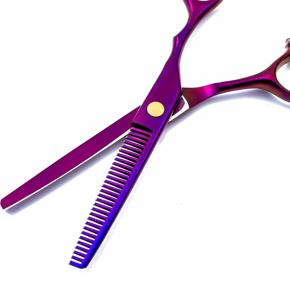 Professional Barber Scissors Set 5.5" Barber Razor Cutting Shear With