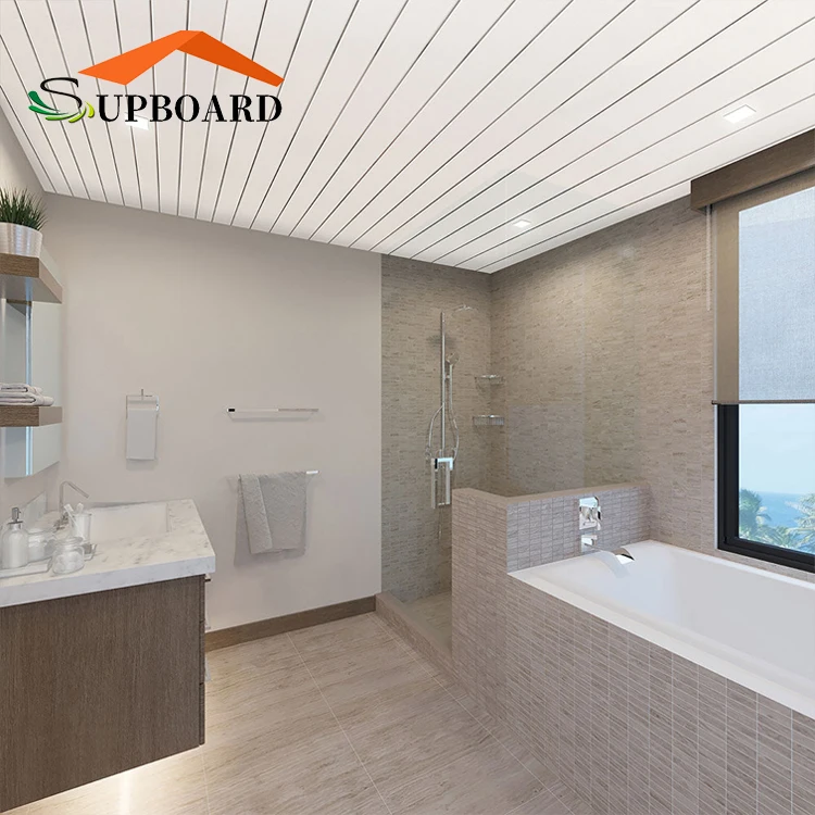 LC Payment Latest Pop PVC Ceiling Designs Namibia PVC Ceiling for Bathroom