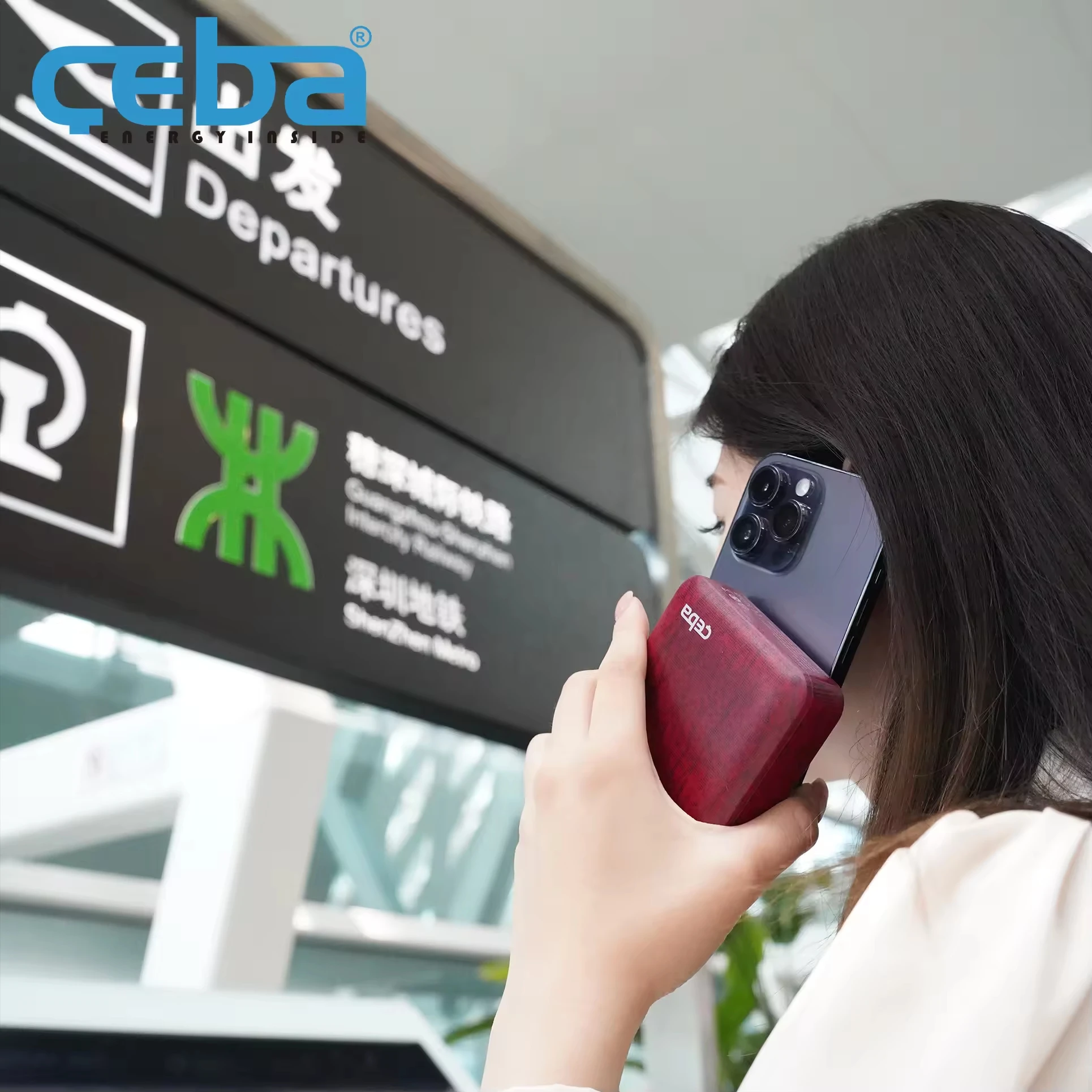 CEBA 5X Faster Portable Charger Advanced Fast-Charging Chip Technology Power Bank with 500% Speed Boost