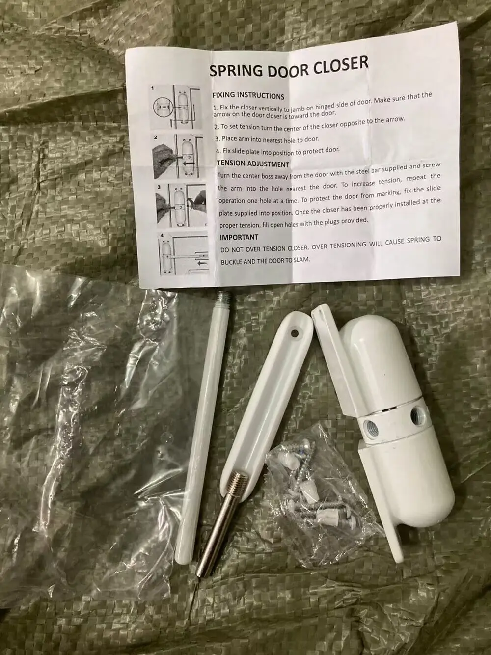 Door Closer Automatic Safety Spring Door Closer ,Easy to Install to ...