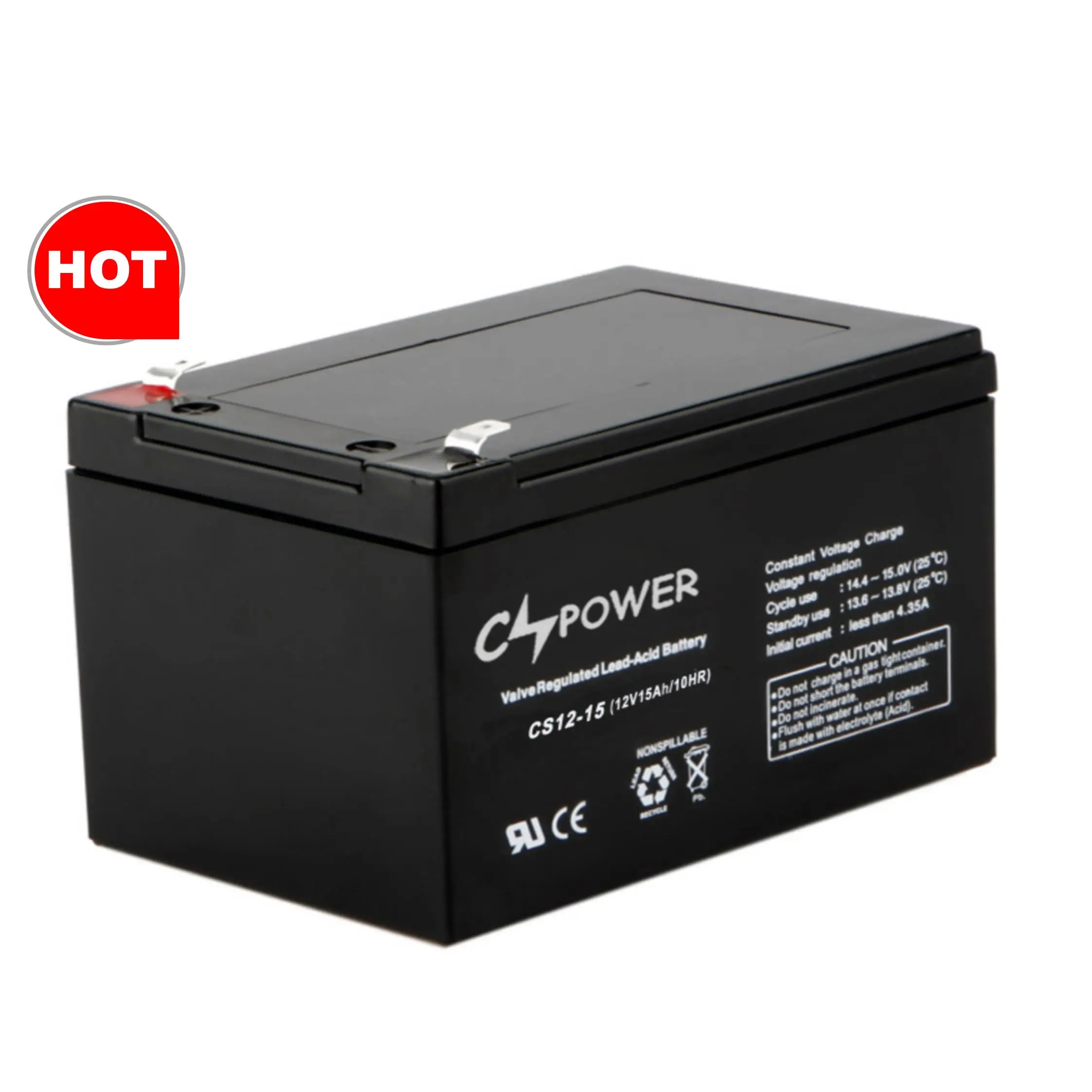 Source CSPower Super Capacitor Rechargeable 12 Volts 48V Scooter Battery 15Ah For Forklift on m.alibaba.com