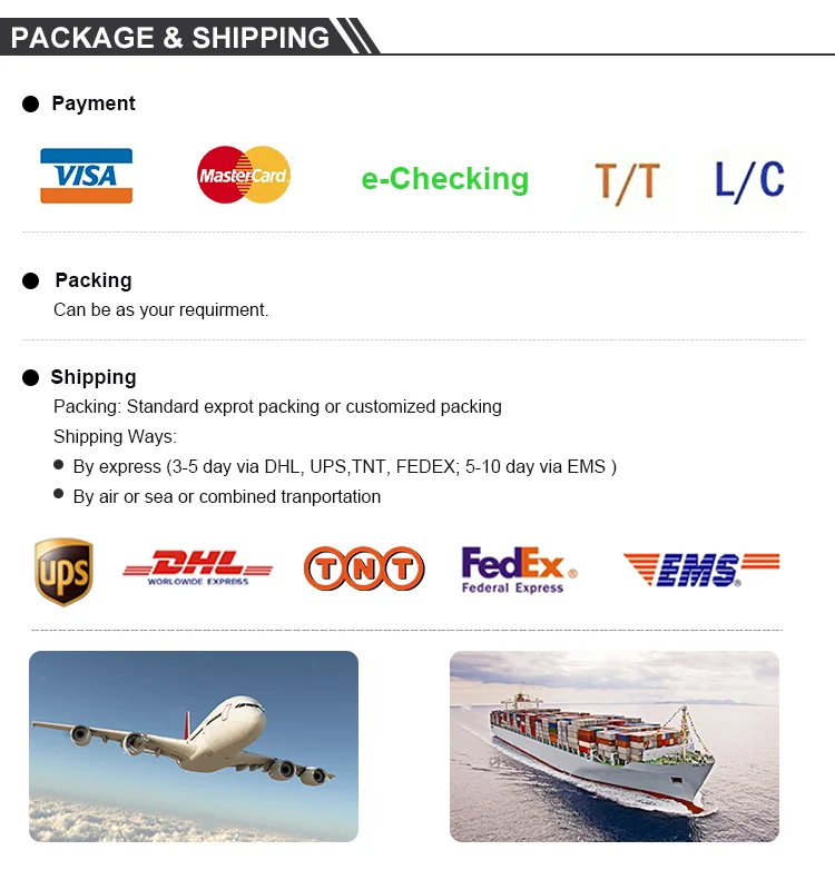 packing and shipment