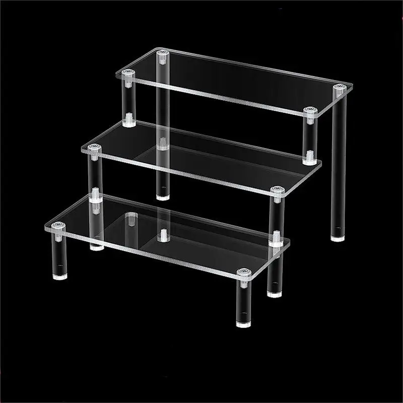 Customization Acrylic Display Rack Transparent Multi-layer Handmade ...