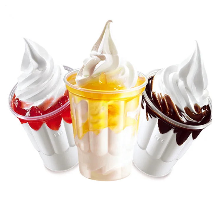 Kfc Disposable Plastic Ice Cream Sundae 