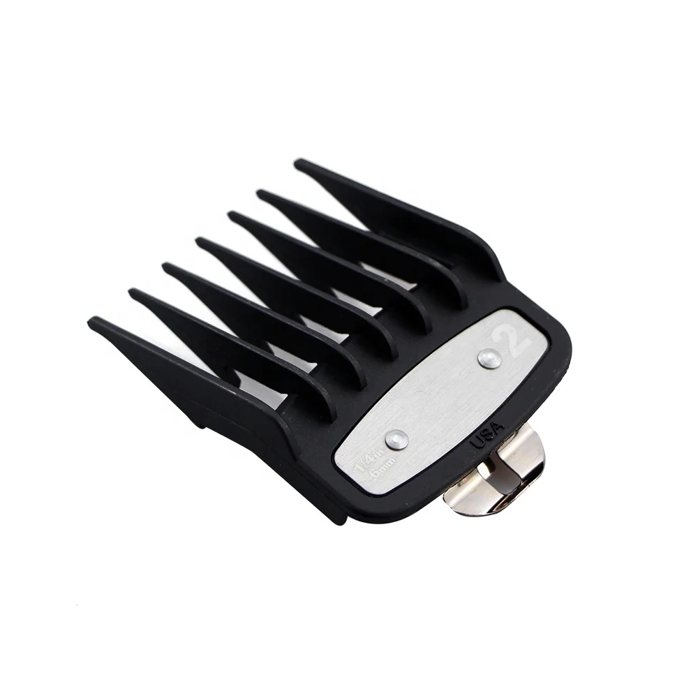 Black 8 Grids Base Box Universal Hair Clipper Limit Comb Guide Attachment Size Barber Replacement Hair Styling Tool Accessories
