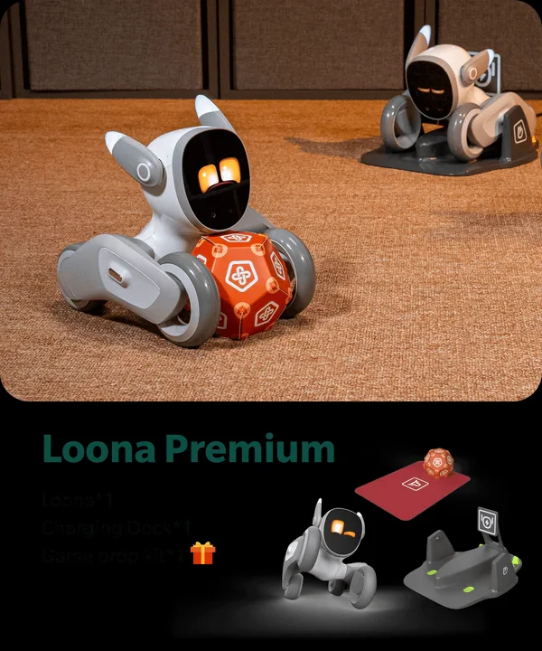 AI Loona Toy Robot - Perfect Intelligent Companion for Kids
