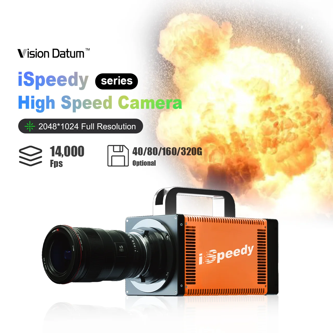 1000 Fps High Fps Camera 1000 Fps Slow Camera 5MP 14000fps Photron