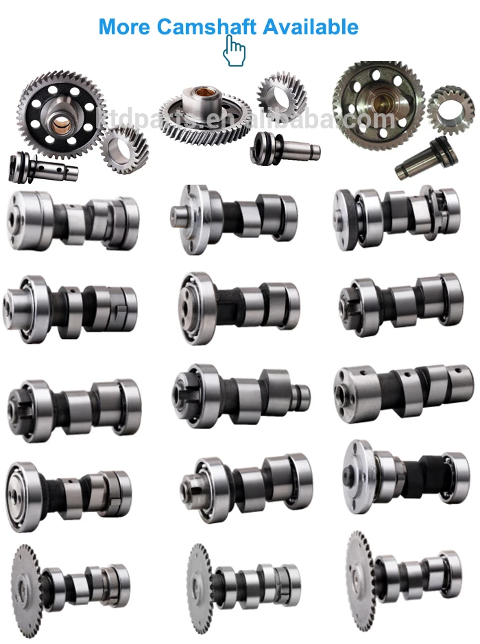Camshaft Cam Racing High Angle Performance For 125CC 150CC GY6 4-Stroke Engines Scooter Moped Light Weight Cam Shaft Parts 