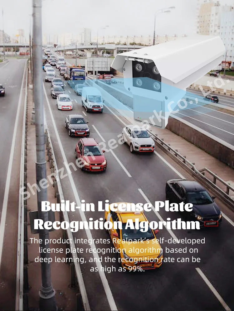 Alta qualidade 3mp ai tráfego estrada aplicação lpr câmera radar medição de velocidade do veículo reconhecimento da placa de licença anpr câmera 8