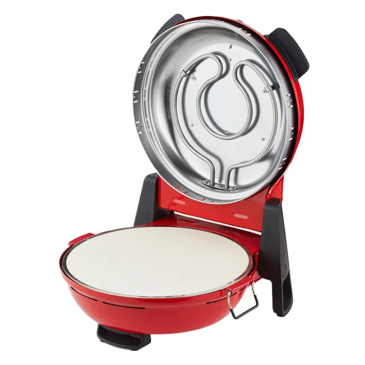 1600W 16 Inch Home Countertop Pizza Stone Oven Table Mini Pizza Ovens Household Electric Pizza Maker