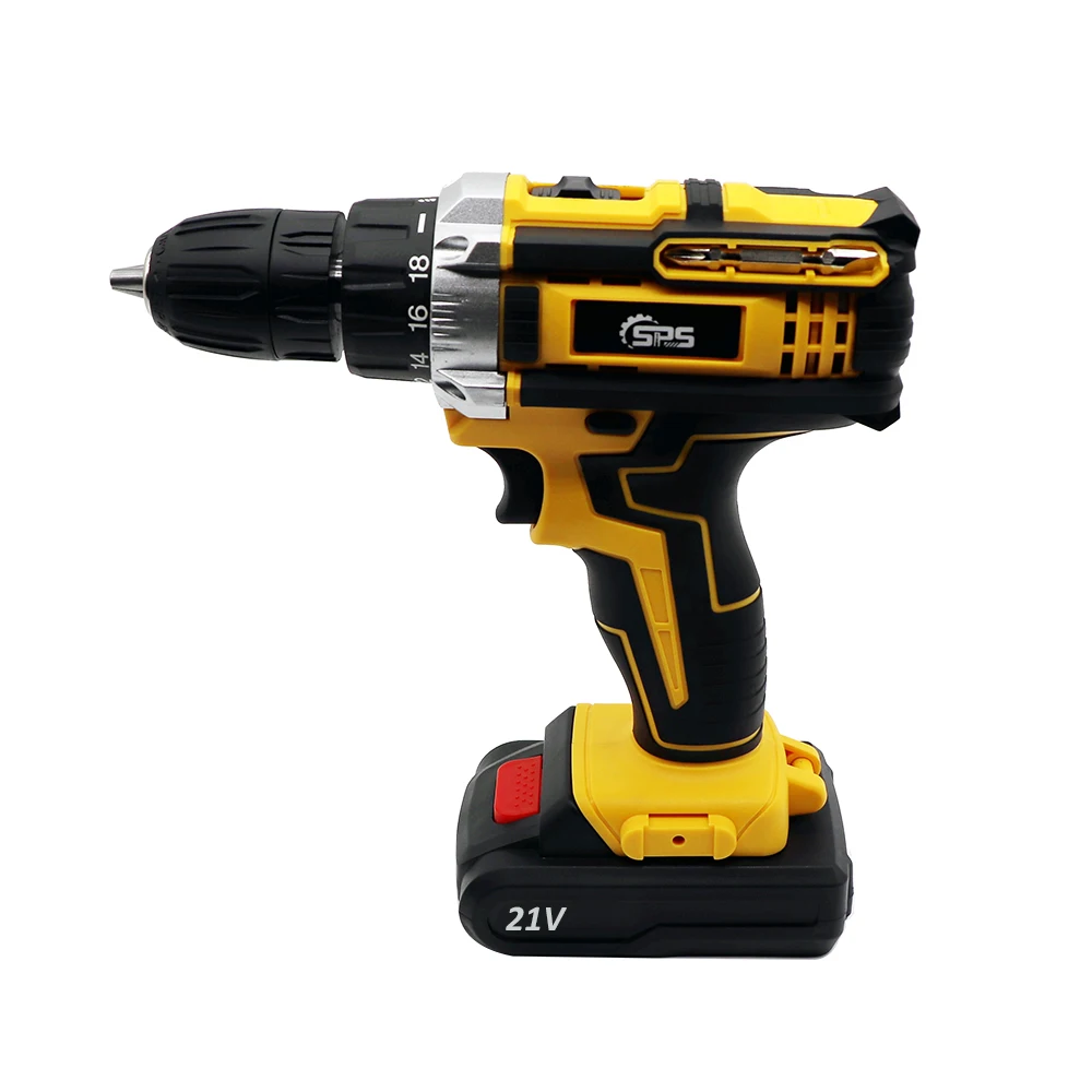 Горячая Распродажа 2022, литий-ионная батарея 21 в, беспроводная дрель