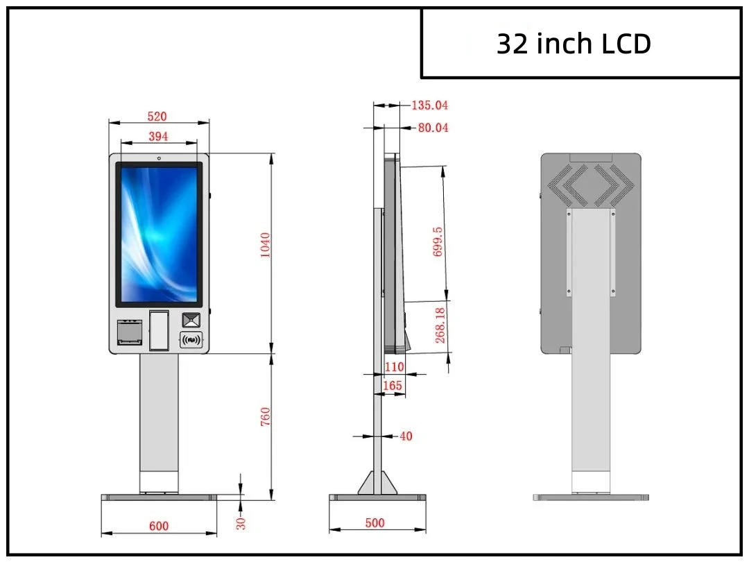 Checkout Android Windows Self Service Ordering Kiosk With Qr Scanner ...