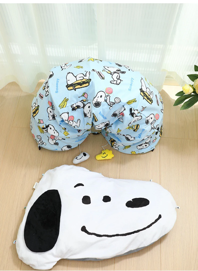 New snoopy Joint cat Toy cat Tunnel Four Seasons General Boredom Artifact Tunnel Drill Hole Can Unpick and Wash Can Sleeping details