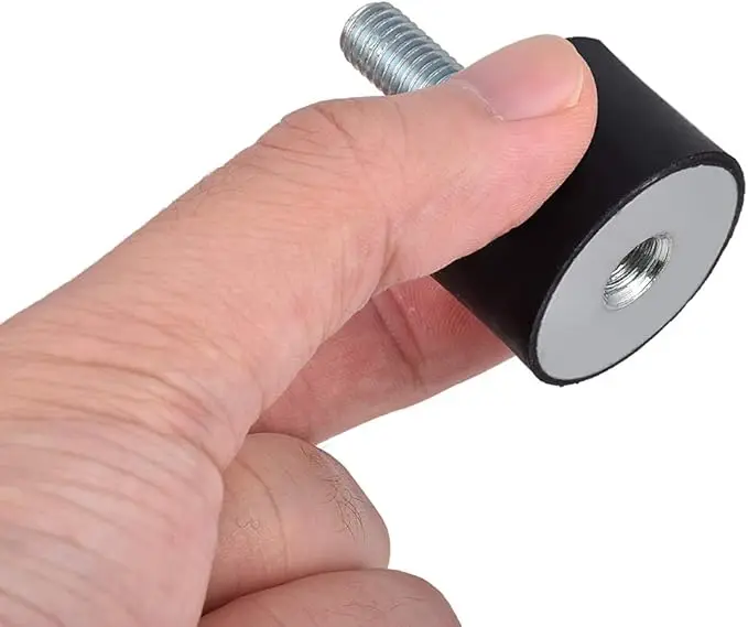 Rubber Shock Absorber Rubber Isolator Mounts M8 Anti Vibration Silentblock for Car Boat Cylindrical Anti Vibration Mounts