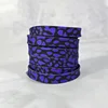 Estampado de leopardo morado