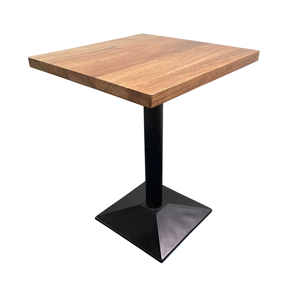 Коммерческий Ресторан Деревянный столешница обеденный стол квадратный деревянный обеденный стол для кафе паба