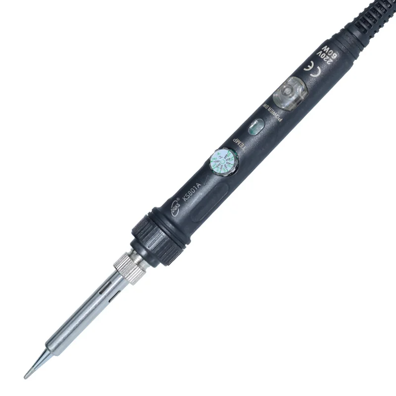 Adjustable Temperature Soldering Iron With On Off Switch