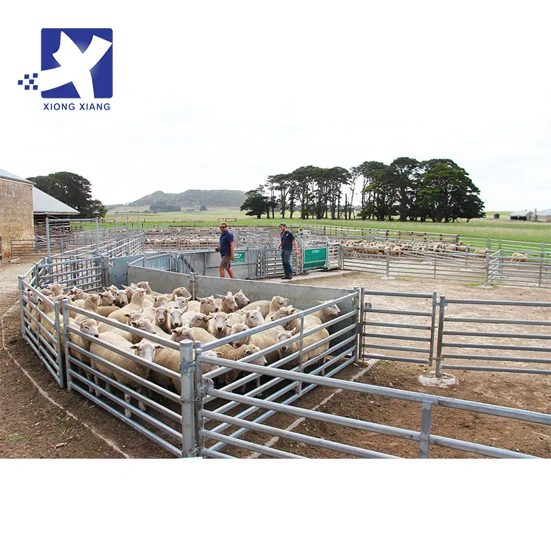 High Quality Factory Portable Sheep Hurdle Livestock Goat Sheep Yard Fence Panels Heavy Duty Sheep Goats Panels Round Pen
