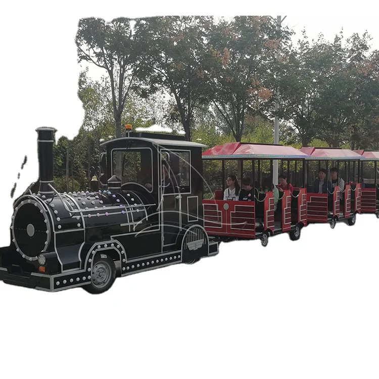 High Quality Factory Price Large Trackless Train Ride Attraction Park Equipment Trackless Train on Sale