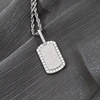 colgante de plata-moissanita