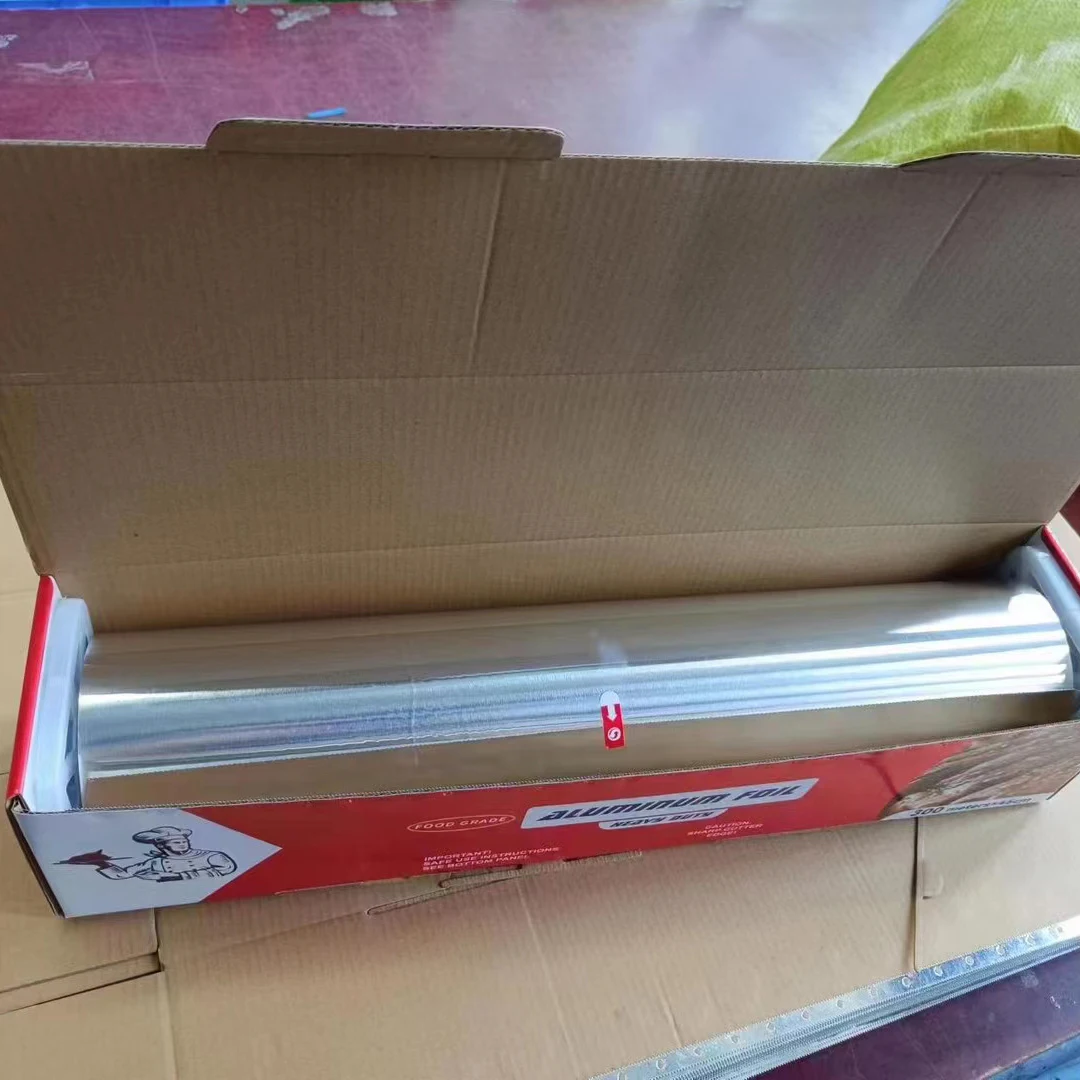 8011 Food Grade Aluminum Foil - Small Roll, Semi-hard