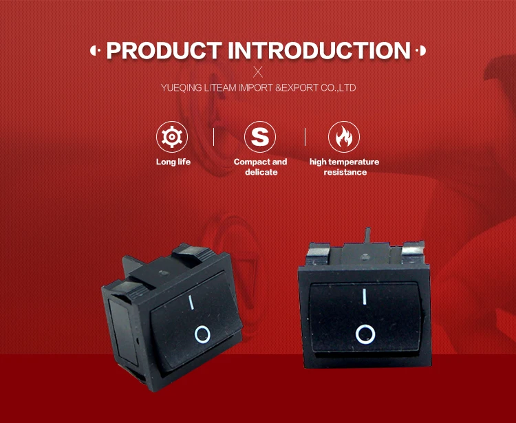 Alibaba.com: 6-pin on-off rocker switch, CE/BV/ISO certified, suitable ...