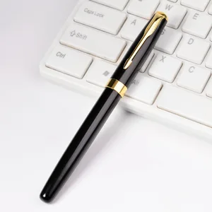 Factory Wholesales High Quality Executive Office Signature Metal Roller Ball Pen Set with Custom Logo