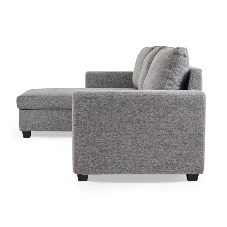 Factory Wholesale Oem Living Room Luxury Sectional L Shaped 3 Seater