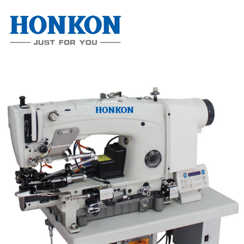High Quality Automatic Pneumatic Bottom Hemming Machine Suitable for Different Kind of Fabric Max Thickness 10mm    HK63900D