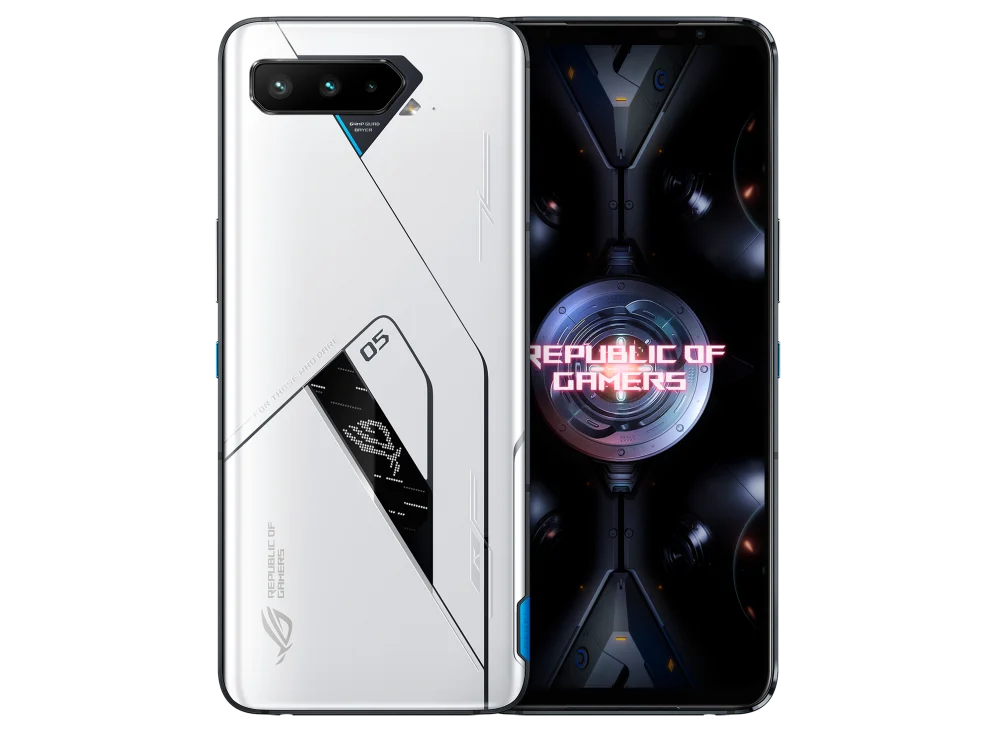 Original White ROG Phone 5 Ultimate - 6.78