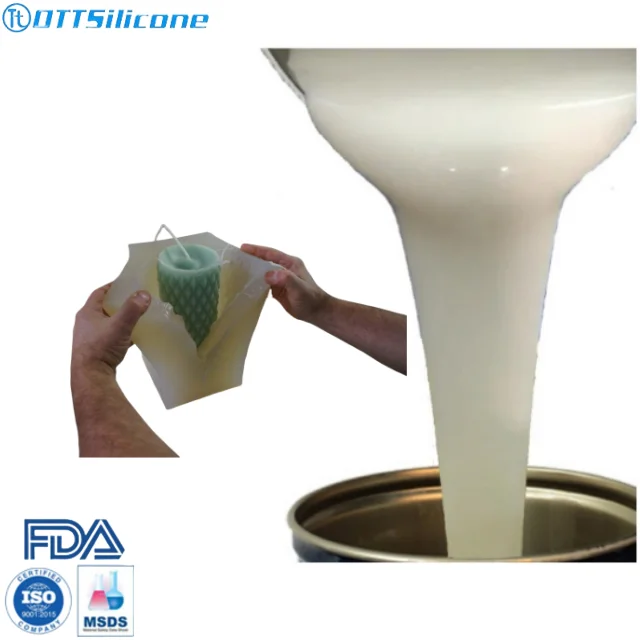 Mold Max 10 Smililar Liquid Silicone for Candle Mould Making RTV-2 Silicone Rubber