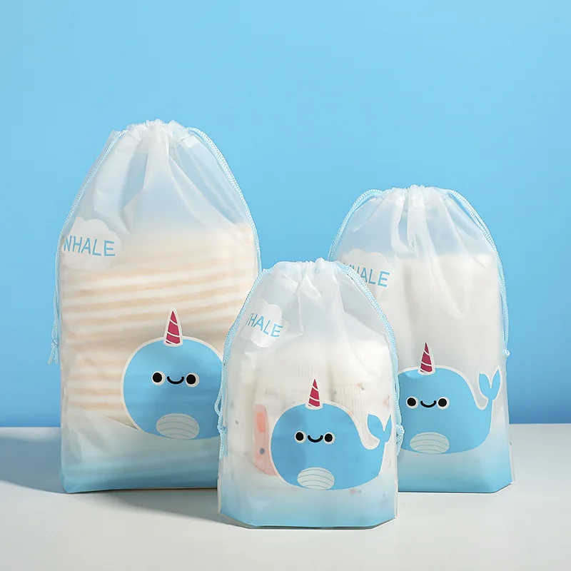 Custom Logo Dust Bag White Rpet Pe Muslin Biodegradable Drawstring Bag Gift Shoes & Clothing Pouch