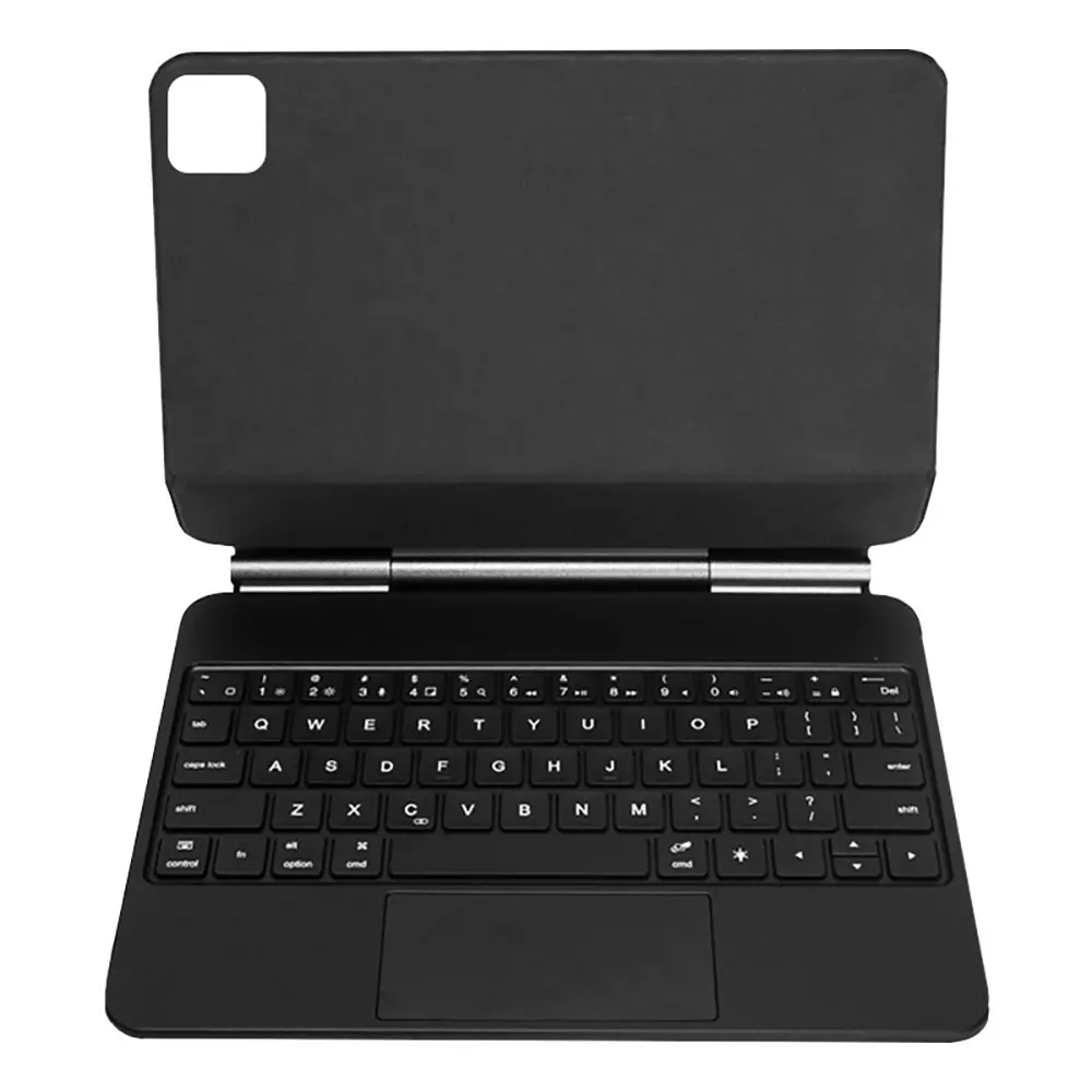 Funda de teclado mágico magnético Laudtec LX496 con nuevo diseño portátil inteligente flotante inalámbrico, sensación de piel resistente al desgaste para iPad Air 4 5 6  