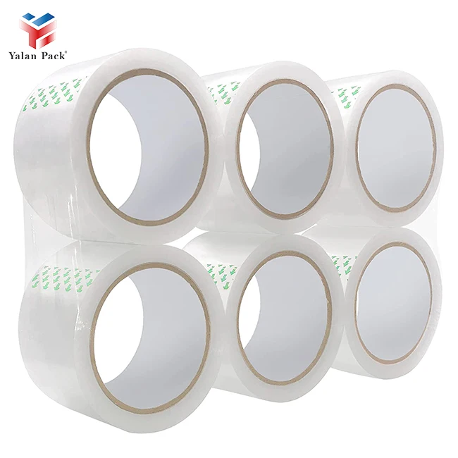 Customised Personalized Bopp Adhesive Tape Transparent Carton Waterproof Sealing Tape