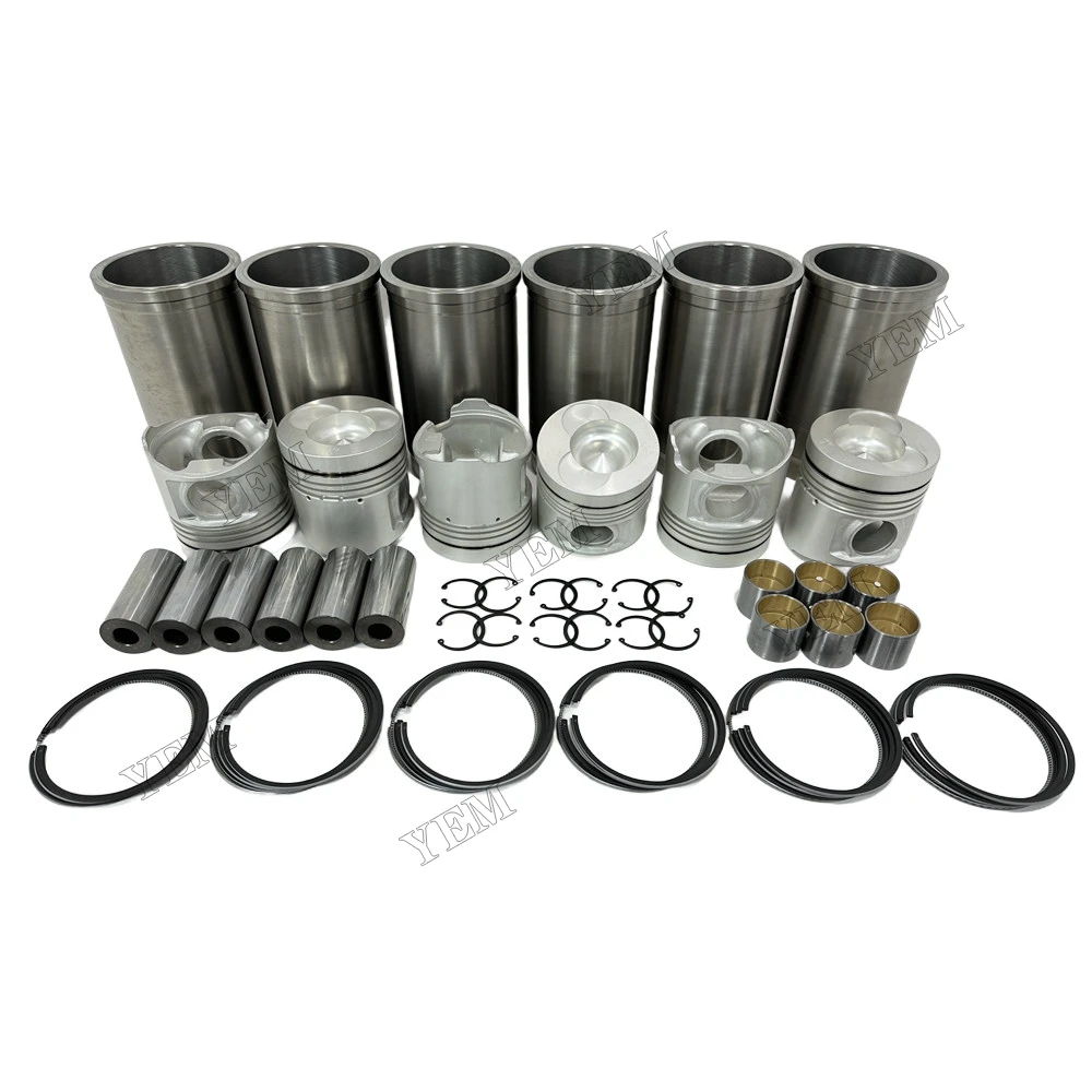Cylinder Liner Kit Fit for Hino K13D Engine