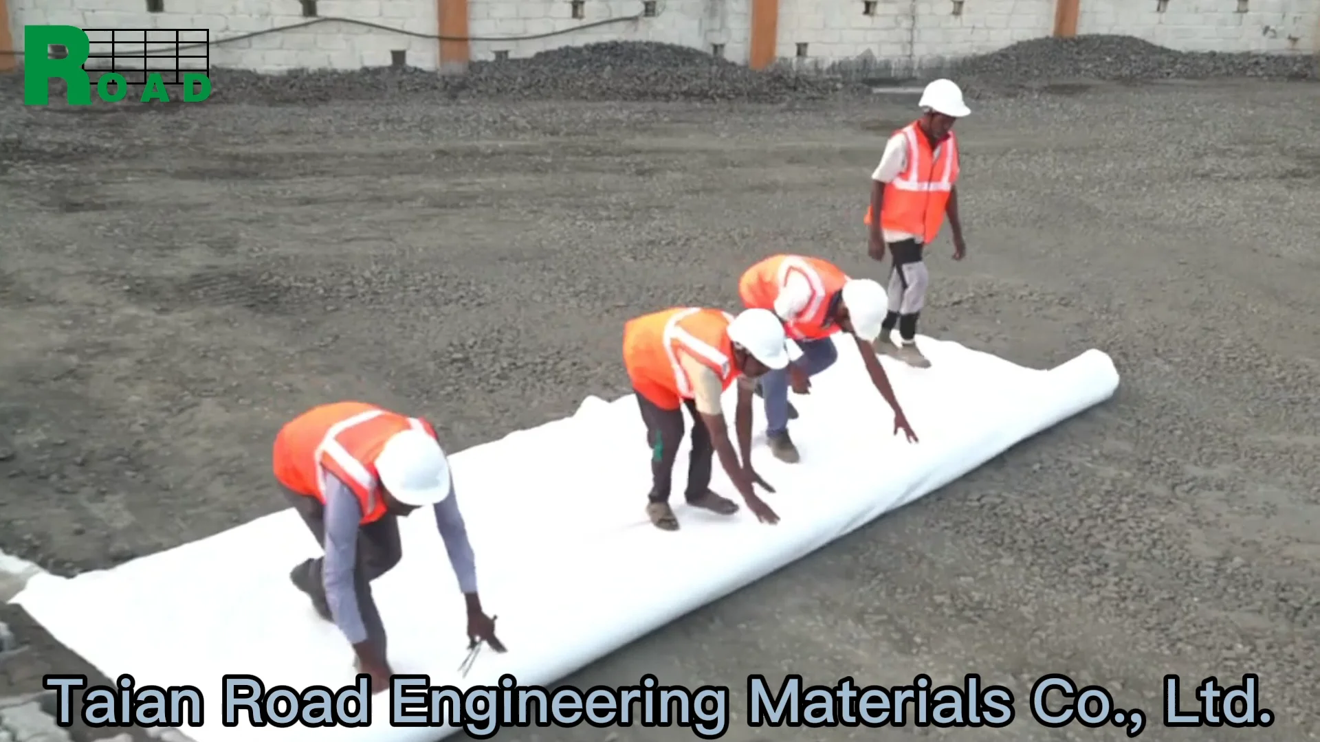 Polypropylene Nonwoven Geotextile 200gsm/300gsm/400gsm/customized