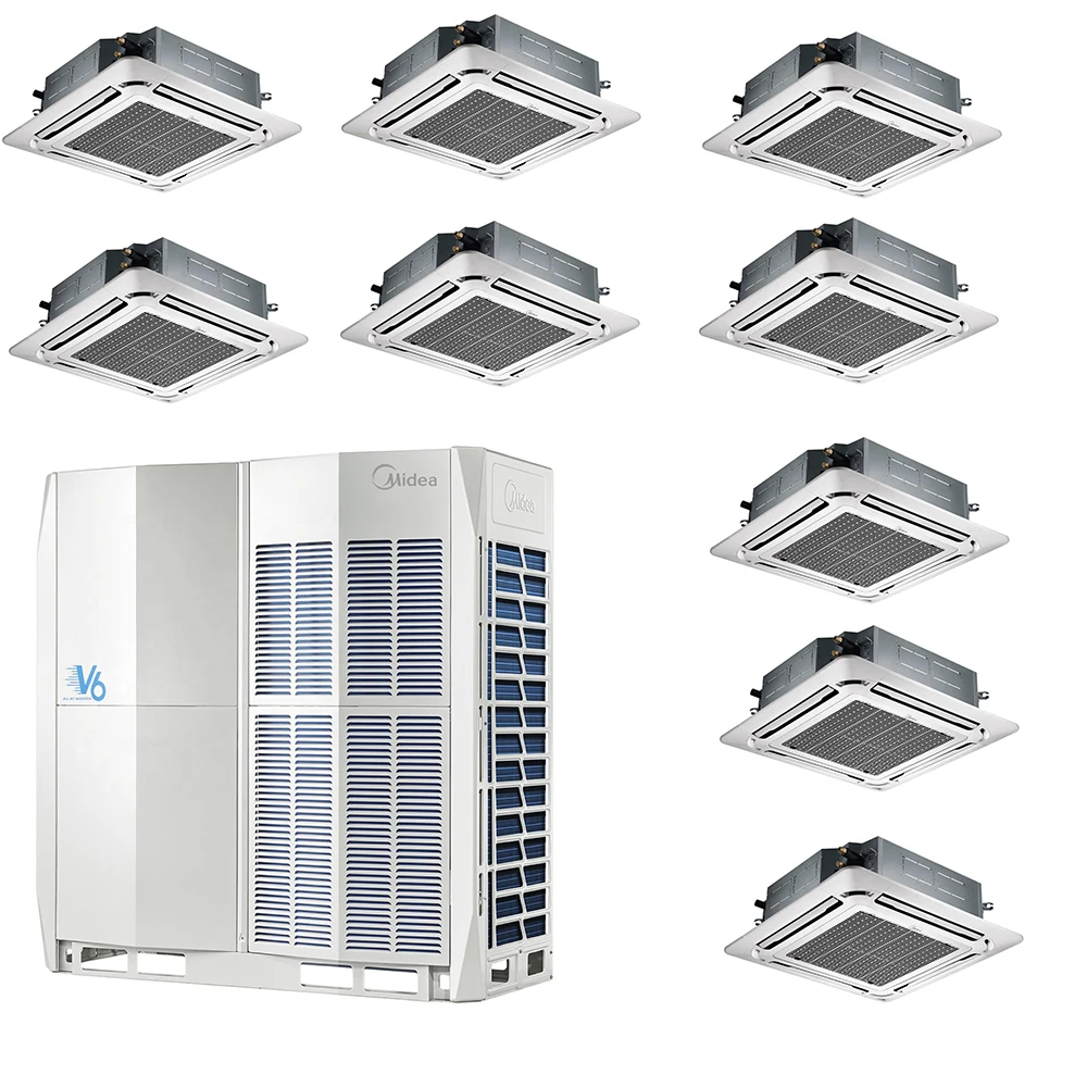 Midea Vrf Fresh Air Processing Unit Air Codnitioner College Gym Hotel Hospital Apartment
