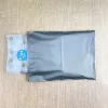 Gray zipper bag