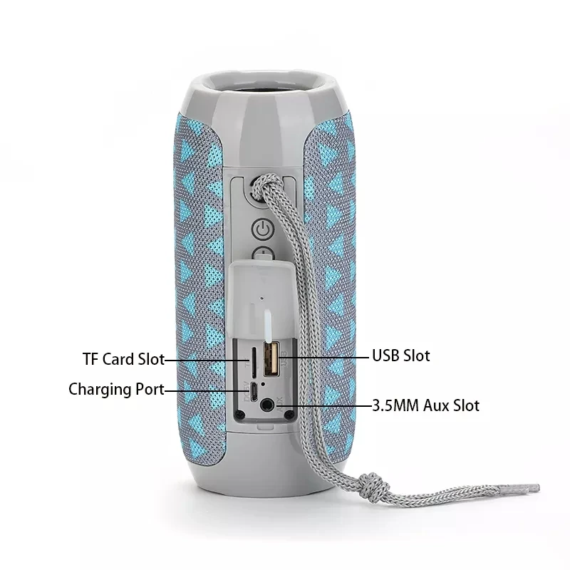 Tg117 Speakers Outdoor Sports Waterproof Portable Subwoofer Bass