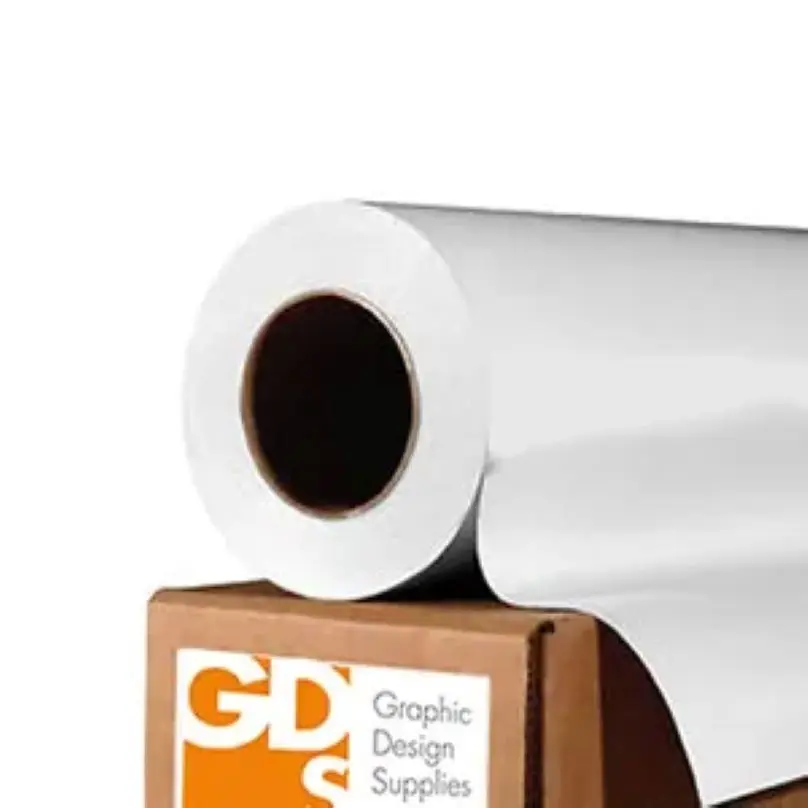 Factory Supply Medium Thick White Glue Eco Solvent Self Adhesive Vinyl Roll  ODM Thickness Customization Accepted