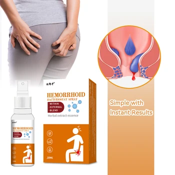 Swelling Itching Eliminate Meatballs External Hemorrhoids Pain Care Spray