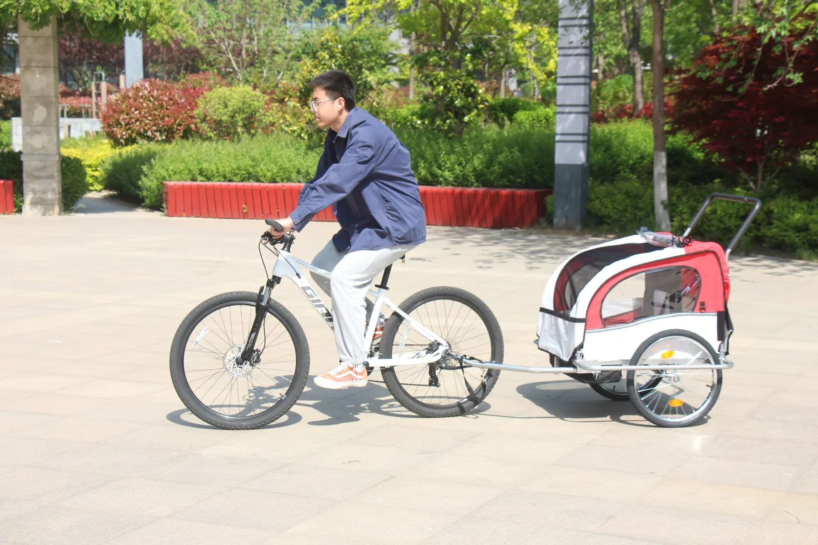 Bike Trailer For Kids,Pet & Kids Bicycle Trailer,Dog Bike Trailer With
