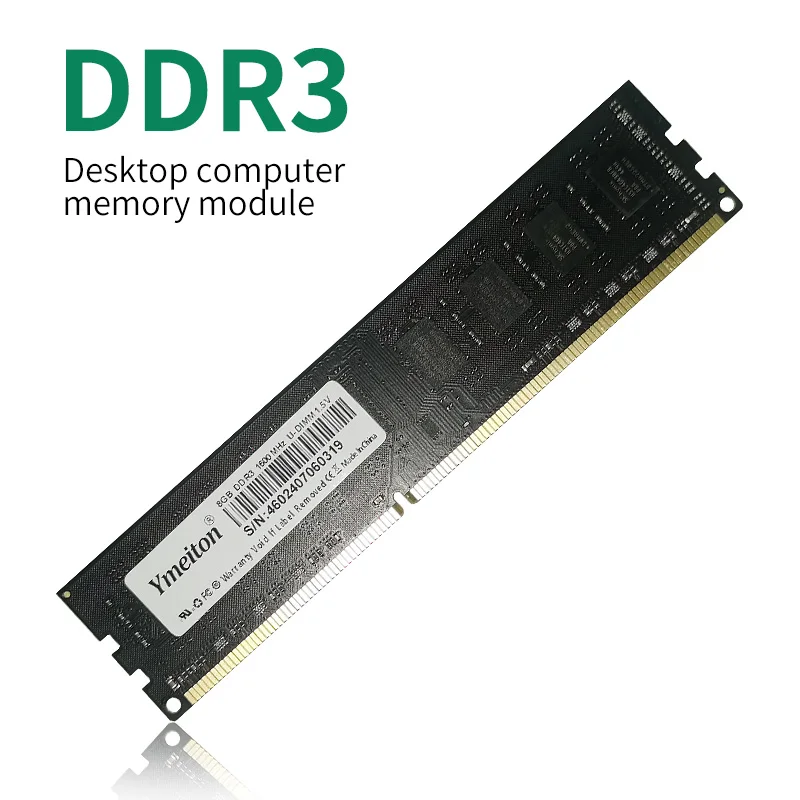 OEM Memoria RAM DDR3 Computer RAMs 8GB Customized Logo PC3 U-DIMM 1600HZ Memory RAM DDR3L 4GB High Quality 4/8GB for Desktop PC
