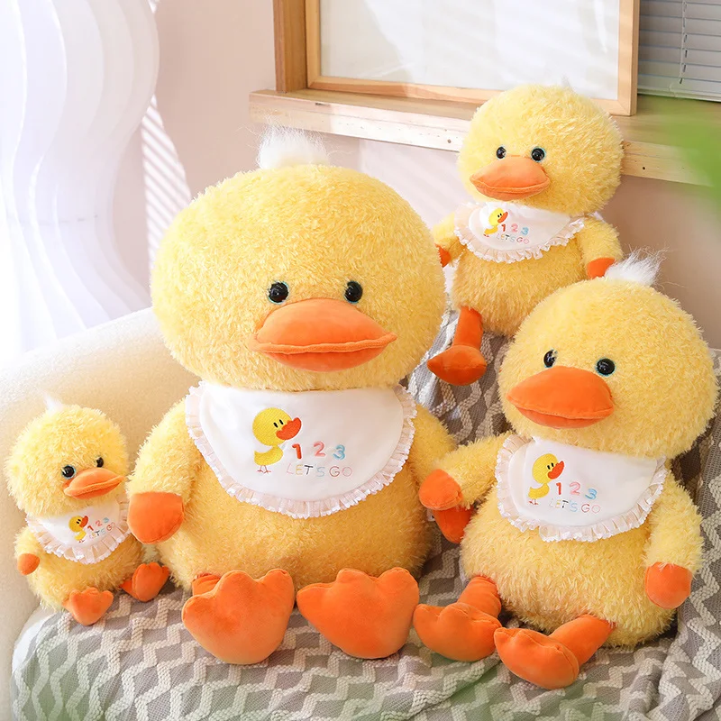 Custom Promotional Plush Duck Toys For Kids Soft Yellow Giant Duck