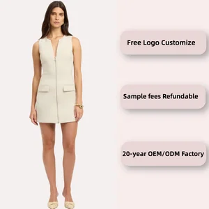Summer New High-Grade V-neck Dress Graceful and Fashionable Personalized Design A-Line Skirt for Women European American