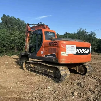 Second-hand Doosan DX150 DX150LC-9C hydraulic excavator 15 tons small excavator sold at a low price
