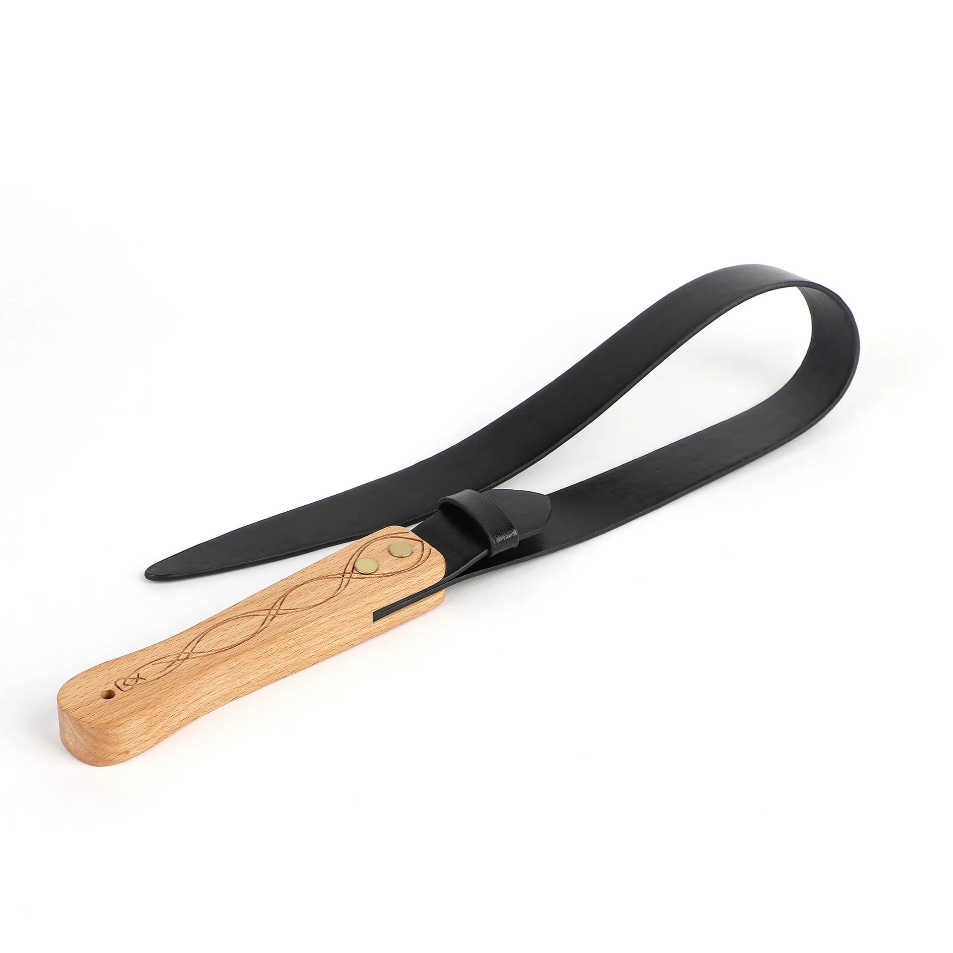 BDSM Play Game SP Conditioning 119 G Real Leather Horse Whip with Wooden Handle Couples Sex Toys for Erotic Props Bondage Gear
