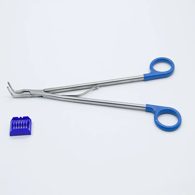 Surgical Instruments Reusable Hemo Clip Applicator for Oepn Surgery
