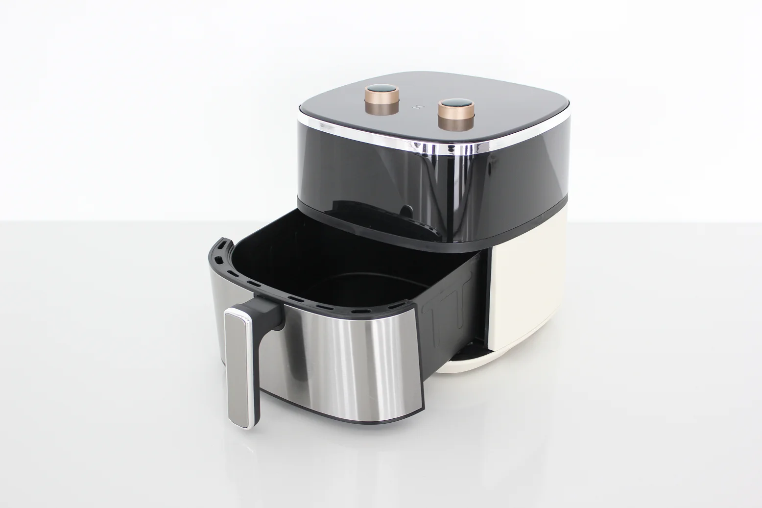High Quality 6L Big Capacity Household Mechanical Control Stainless Steel Air Fryer