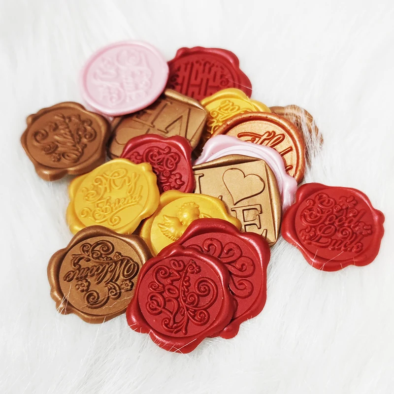 Selfadhesive Wax Seal Stickers With Customized Design Logo Buy